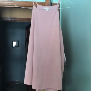 Suede tank top